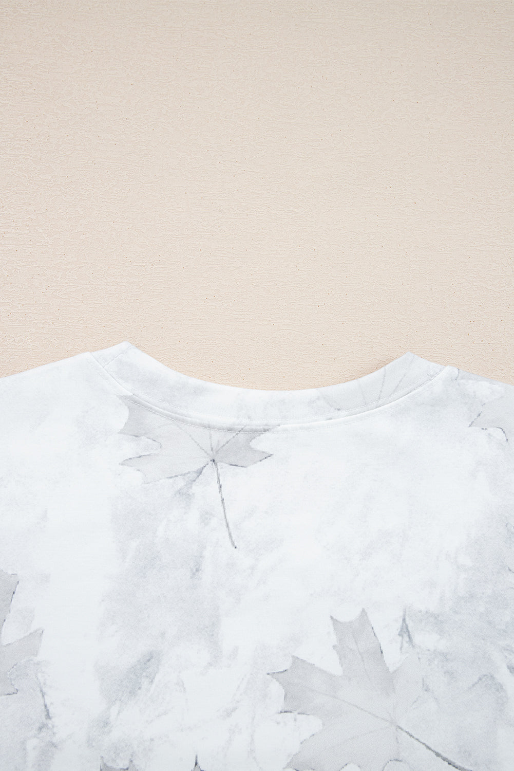 Camo Abstract Top and Elastic Waist Short Set