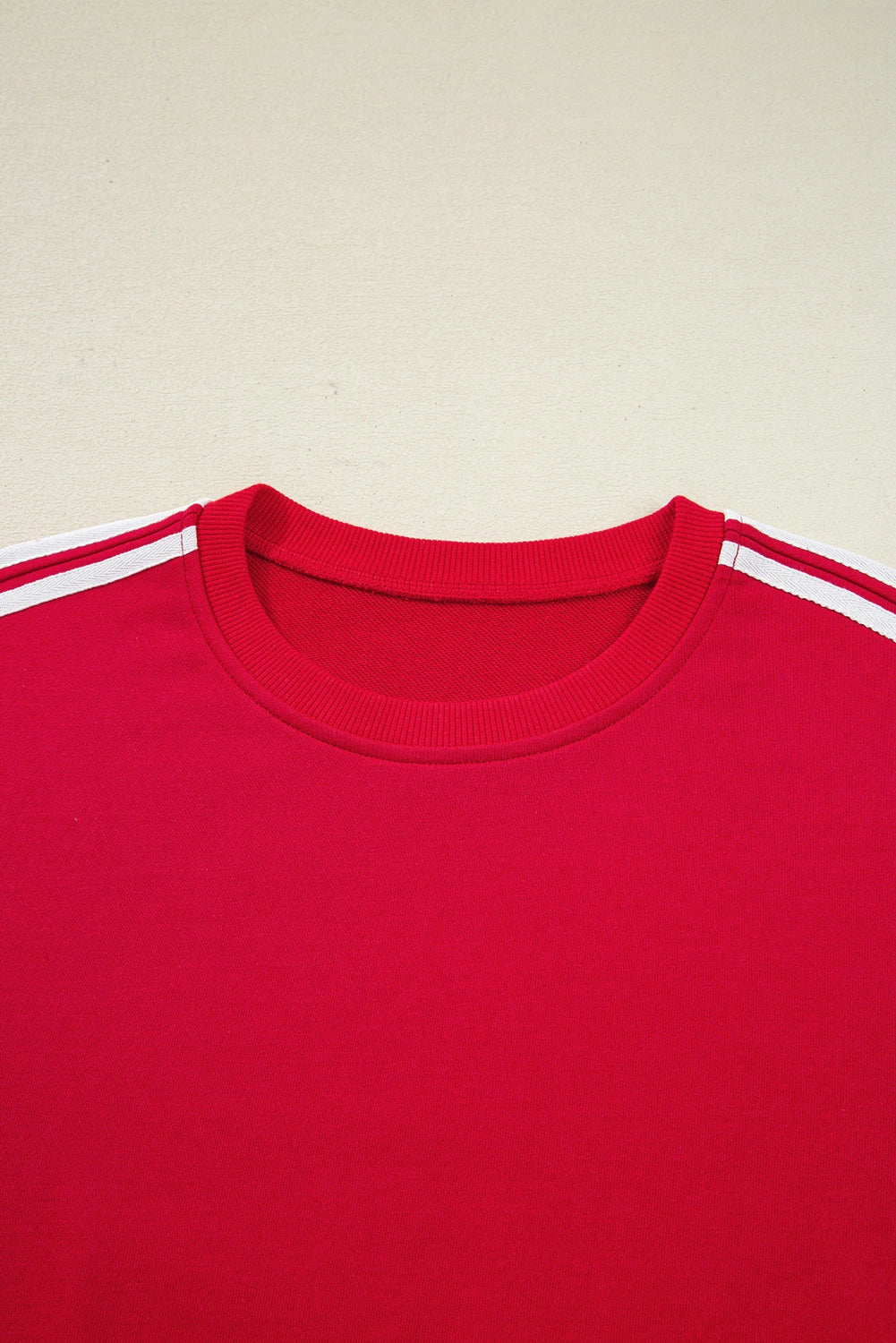 Varsity Stripe Crewneck Pullover & Sweatpants Set