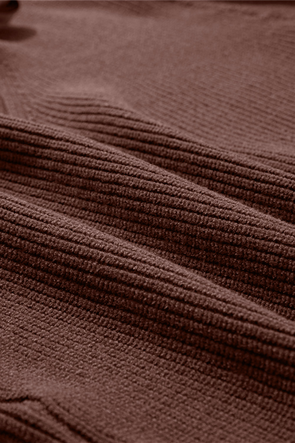 Bow Back Lantern Sleeve V-Neck Sweater