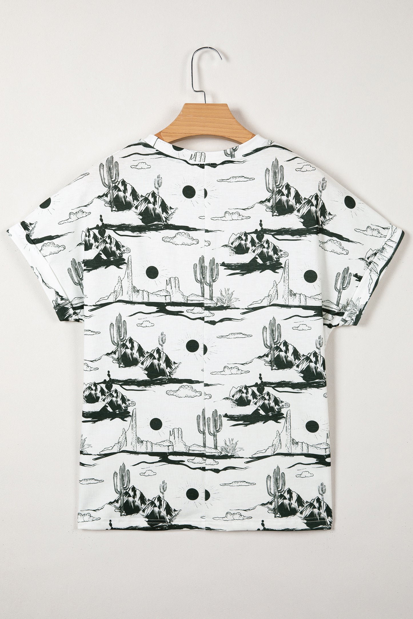 Western Desert Short Sleeve Knit Top