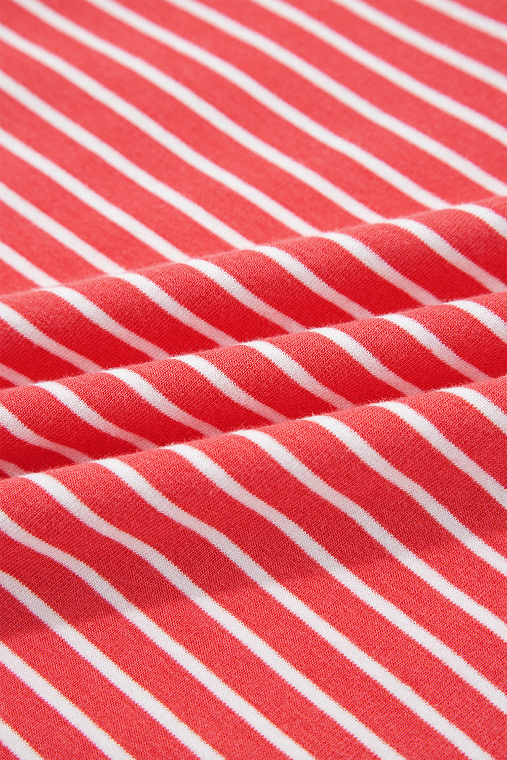 Stripe Puff Long Sleeve Hoodie