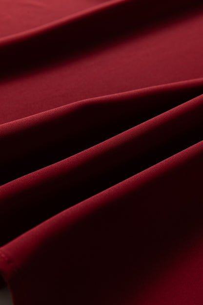 Ribbed Knit Patchwork Long Sleeve Dress