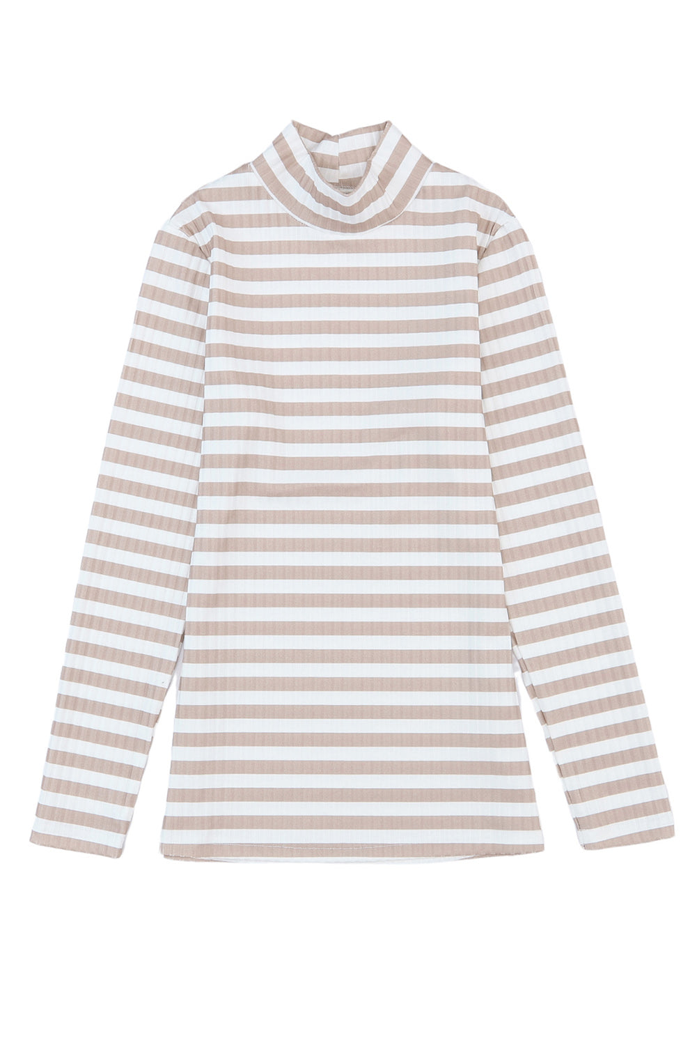 Stripe Ribbed Long Sleeve Tee