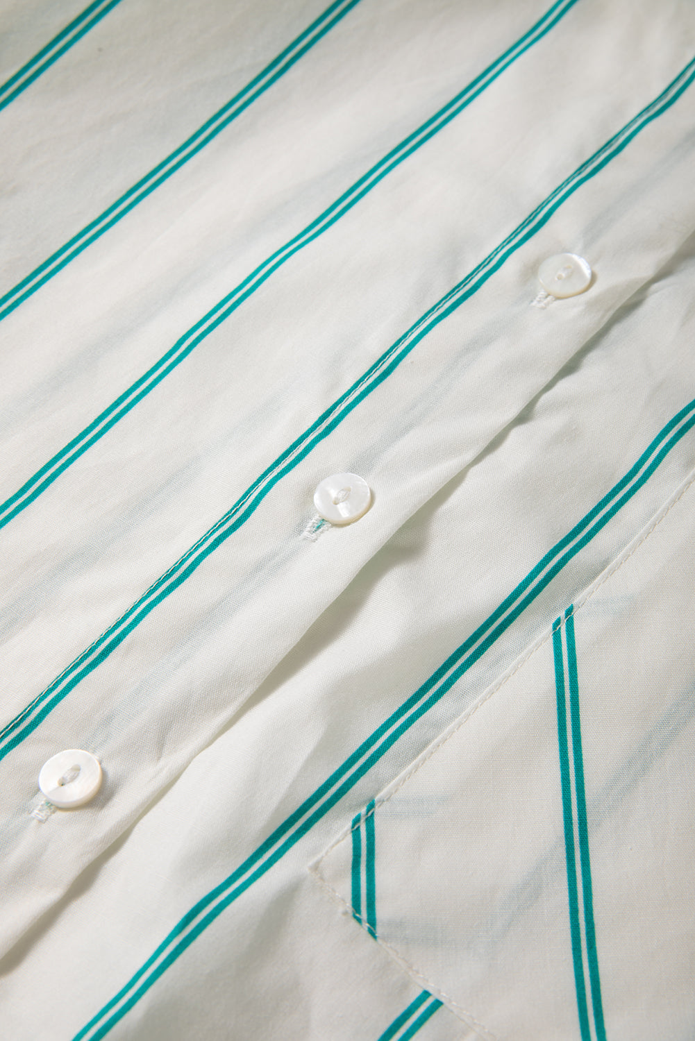 Stripe St. Patrick's Day Short Sleeve Mini Dress