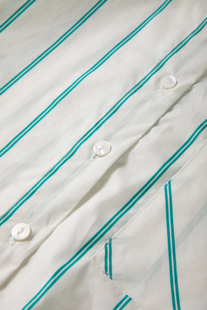 Stripe St. Patrick's Day Short Sleeve Mini Dress