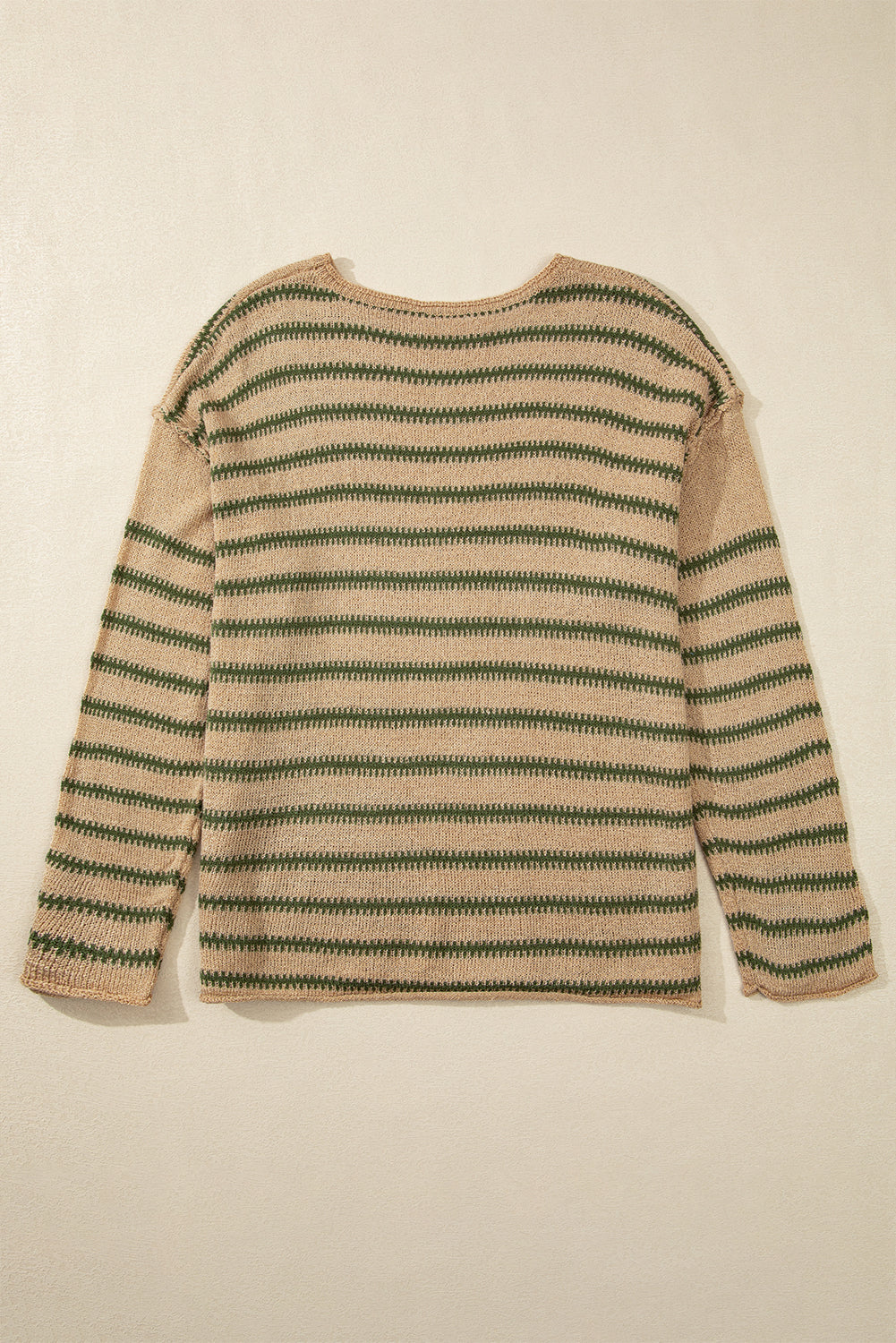 Stripe Drop Shoulder Sweater