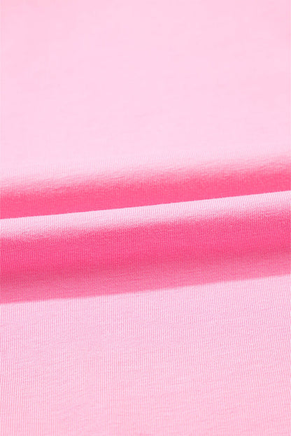 Colorblock Checker Half Button Henley T-Shirt